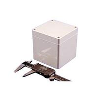 Hammond Manufacturing 1554EEGY Enclosures General Enclosure - Grey/Grey Lid - 3.5 x 3.5 x 3.5in - ABS - N4X