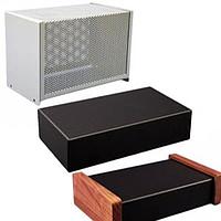 Hammond Manufacturing 1451-14BK3 Chassis Steel Chassis Cover 9 x 5 x 5" Vented