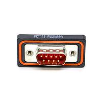 Molex / FCT 172704-0059 Plug FCT DSUB SDR PLG 09 PN SLD RMNT