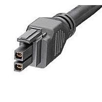 Molex 245136-0220 Discrete Wire Megafit 2ckt Black 2M Overmolded