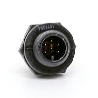 Amphenol LTW AU-06RMMS-SC7001 Standard Circular Connector Ceres, Mini Size, Plastic, 2A, 06 pins, Male Connector, Male Contact, Circular, Screw Thread, Solder, Receptacle, IP67