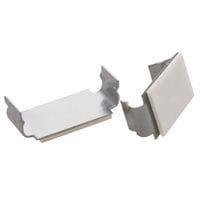 Essentra Components AFCC-32 Flat Cable Clip Clamp,Flat,Adh Mnt,Alum,2 in Wd