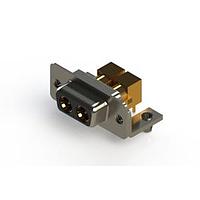 EDAC 630-2W2-640-7N3 Mixed Contact D-Sub Connectors Right-angle Power Combo D-Sub Connector