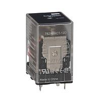 Schneider Electric Relays 782XBXCT-12D Cube 782 Ice Cube Relay DPDT, 15A, Cvr w/PCB