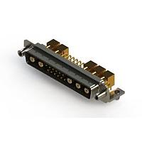 EDAC 629-17W5240-7N5 Mixed Contact D-Sub Connectors Right-angle Power Combo D-Sub Connector