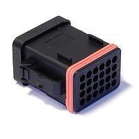 ITT Cannon 132015-0075 Plug Housing CTC 24-WAY PLUG BLACK W/CAP