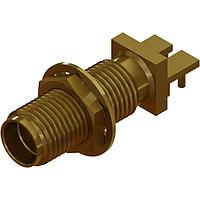 Amphenol SV Microwave 1521-00009 PCB Connectors 2.92  ST PCB-JCK BHD EDL 4 LEG