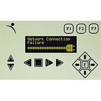 Matrix Orbital BLK204A-IY PC Bay Inserts, LCD Characters Black Background Yellow Text
