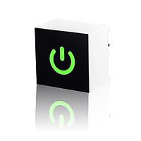 VCC CTHS15CIC05ONOFF Touch Sensor CTH SQR 15mm LED 3.2V Lead Grn OnOff