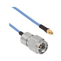 Amphenol SV Microwave 7038-0600 RF Cable Assemblies SMPS  M CABLE ASSEMBLY