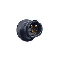 Amphenol LTW AAAA-BML09000105 Connectors Ceres, Standard Size, Plastic, 20A+0.8A, 09 pins, Male Connector, Male Contact, Circular, 2 Points Lock, PCB 180, Receptacle, IP67