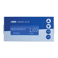 Jumo dTRANS AS 02 Transmitter/controller for standard signals and temperature (50 ~ +250°C, 96 mm × 48 mm, Part No.:  00550842)