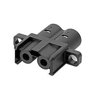 Molex 215511-6121 Housings PowerWize BMI 6.00mm, 2-circuit, Black Panel Mount Receptacle Housing in Bag