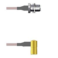 Amphenol Custom Cable Q-1T03S0005018i RF Cable Assemblies N-SJB/SMB-RP G316 18I