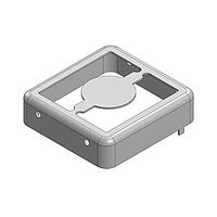 Masach Tech MS191-10F-NS EMI/RFI Shield Frame, Two-Piece 19.1 x 18.2 x 5mm Two-piece Drawn-Seamless RF Shield/EMI Shield FRAME (Nickel-Silver)