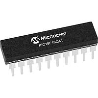 Microchip Technology PIC18F16Q41-I/P MCUs Op Amp, 64KB Flash, 4K RAM, 512 EEPROM, 12b ADCC, 8b DAC, DMA, 16-bit PWM, PPS, UART, SPI/I2C