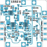 Quantic X-Microwave XR-C6K1-0909D-SP Bias Controller Bias Controllers, LT3045EDD#TRPBF