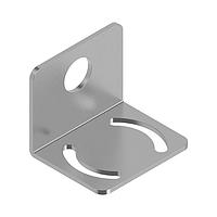 Banner Engineering SMB700 MULTI-BEAM Optical Edgeguide System Bracket: Right-Angle Mounting; Material: 11 Gauge Stainless Steel; 2-axis mounting; Supplied with cable gland assembly and lockwasher