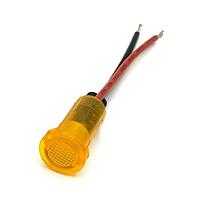 Dialight 655-1304-103F Indicators 0.5in SnapIn PCB FLAT YELLOW