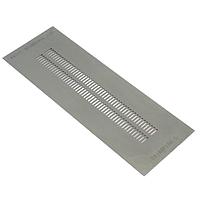 Chip Quik DR100P100-S Stencils Dual Row 1mm Pitch 100-Pin Connector Stencil