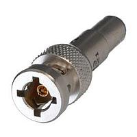 Trompeter / Cinch Connectivity Solutions PL455ACFLS-221 Connectors 450 SERIES PLUG, STRAIGHT, TOOL CRIMP, 4 LUG, SOCKET/PIN, FOR RAYCHEM 10614 CABLE