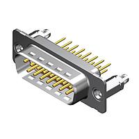 Molex / FCT 173109-0229 D-Sub Connectors - Standard Density FCT DSUB STR PC PLG 15 PN W/SNAPIN M3