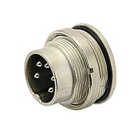 Amphenol Tuchel C091 31C003 100 2 Connectors Plug 3 Pin Rear MT solder