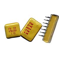 Cornell Dubilier (CDE) 205K100CS4 Multi-pin Metallized Polymer Network 2uF 100V Capstick