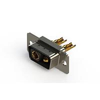 EDAC 627-2WK2222-2T1 Mixed Contact D-Sub Connectors Vertical Combo Dsub