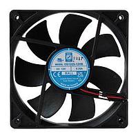 Orion Fans OD1225-24HBVXE10A Vaneaxial DC Vane Axial Fan, 120x120x25mm, 24VDC, Tachometer, PWM