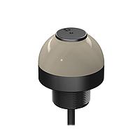 Banner Engineering K50L2RGBKAL1QP LED K50 Pro with IO-Link Series: RGB Audible Indicator; Voltage: 18 - 30 V dc; Housing: Polycarbonate; IP50; Tone: Loud Steady; Input: Bimodal; Colors: Multicolor; 150 mm (6 in) 4-pin M12 PVC Pigtail QD