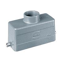 HARTING 09300101441 Hoods HAN 10B PG16 TOP METAL 1 LEVER