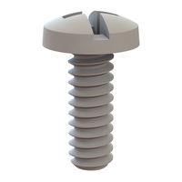 Essentra Components 010632CD037 Machine Screw Binder Combination Screw, #6-32 Thread, 3/8 Lg