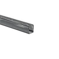 HellermannTyton 184-15202 High Density Slotted Wall Wiring Duct SLHD1.5X2 GRY PVC DUCT BULK