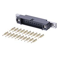 Harwin M80-5C12005MU Connector Kits 10+10PosM24-28AWGCableKitRearPanelMount