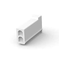 AMP Connectors - TE Connectivity 172343-1 Receptacle Housings 2P UL94V2 CAP HSG