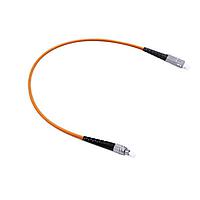 Megladon Manufacturing 2ABS2-00.3M Fiber Optic Cable Assemblies MM Om2 62.5Um Schlc/Fchlc 3MM Simplex Indoor Riser .3 Meter