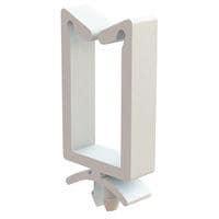 Essentra Components WS-1-19 Lock Mount Wire Sdl,Snap Lck Mnt,Natural