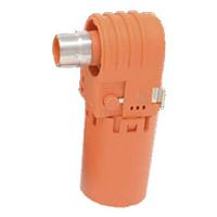 Amphenol Industrial SLPPB35BSO0EH DC Plugs 8.0mm RAPlugEMI&HVIL Orange 90Keyway