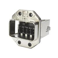 HARTING 09354330311 Connectors Han PushPull Power L Mtl Pnl Fd Thru set