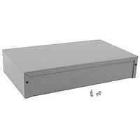 Hammond Manufacturing 1412TT Utility Utility Enclosure - 10 x 6.0 x 2.0" - Grey Steel