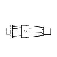 CONXALL 16982-6SG-518 Standard Circular Connector MICRO-CON CABLE END 6P SOCKET