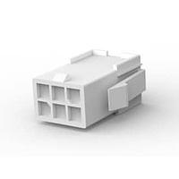 AMP Connectors - TE Connectivity 172160-1 Receptacle Housings 6 CIR UNIV CAP