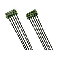 JST Commercial A05ZR05ZR28H254B Jumper Assembly 10" ZR JUMPER ASSY 1:N