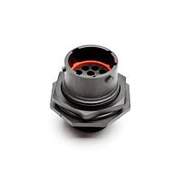 Amphenol SINE Systems RTS714N12P03 Connectors RECEPTACLE JAM NUT SIZE 14 12POS PIN