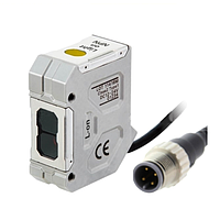 OMRON E3ZR-CR81L Oil-resistant Photoelectric Sensors (Retro-reflective, 100-2500 mm, PNP, Light-ON, M12)