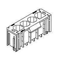 Molex 172042-0401 Headers Super-Sabre Vert Hdr 4Ckt W/O BdLk FgrPrf