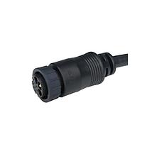 Amphenol LTW DCU-08AFDM-LL7B10 Sensor Cables / Actuator Cables Ceres, Large Size, Plastic, 20A+2A, 08 pins, Female Connector, Female (Power) + Male (Signal) Contact, Straight, 2 Points Lock, Overmolded, Length 10000mm, IP67