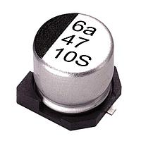 Lelon VES100M1ATR-0405 SMD Aluminum Electrolytic Capacitors