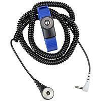 SCS 2242 Anti-Static Control Products Wrist Strap, Dual-Wire, Magsnap 360, Thermoplastic, Adjustable, 12' Cord